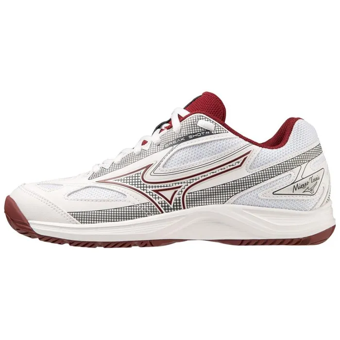 Mizuno BREAK SHOT 4 AC Whitecabernetpapyrus Women Tennis