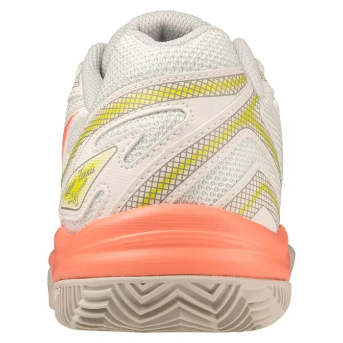 Mizuno BREAK SHOT 4 CC Snwwhtneonflmggray Women Tennis Mizuno BREAK SHOT 4 CC Snwwhtneonflmggray Women Tennis