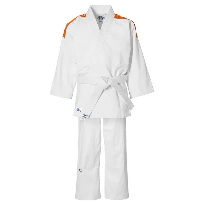 Mizuno Kodomo Plus Belt Set Orange Women Judogis