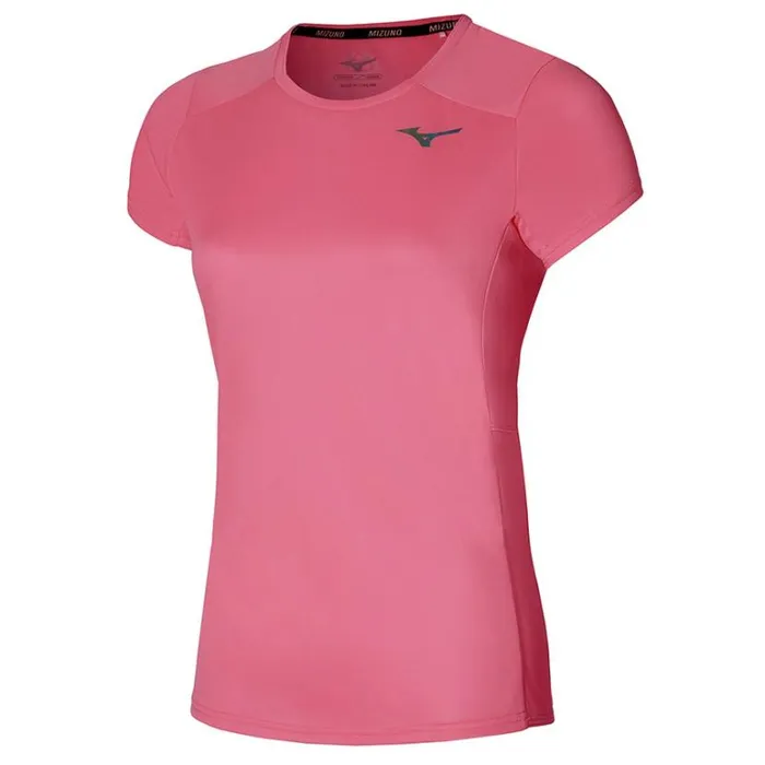 Mizuno Mizuno Two Loop 88 Tee Sun Kissed Coral Women Tops