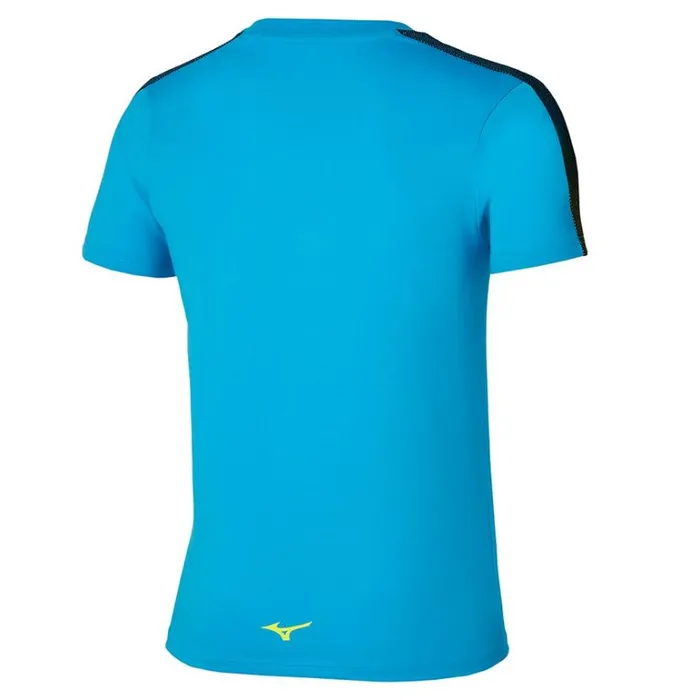 Mizuno Release Tape Tee Hawaiian Ocean Men Athleticwear Mizuno Release Tape Tee Hawaiian Ocean Men Athleticwear