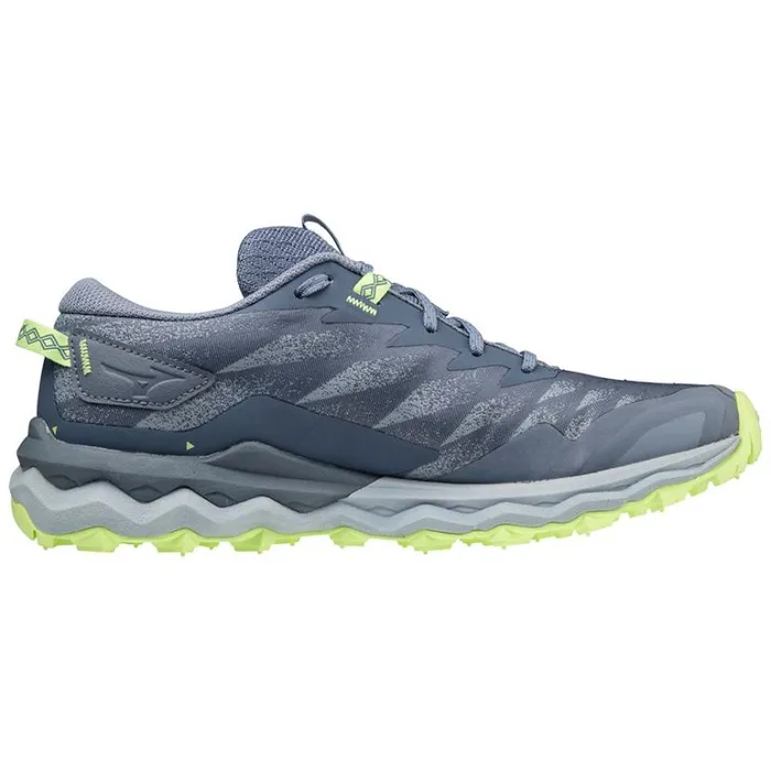 Mizuno WAVE DAICHI 7 Vindigosubduedbneolime Women Trail Running Mizuno WAVE DAICHI 7 Vindigosubduedbneolime Women Trail Running