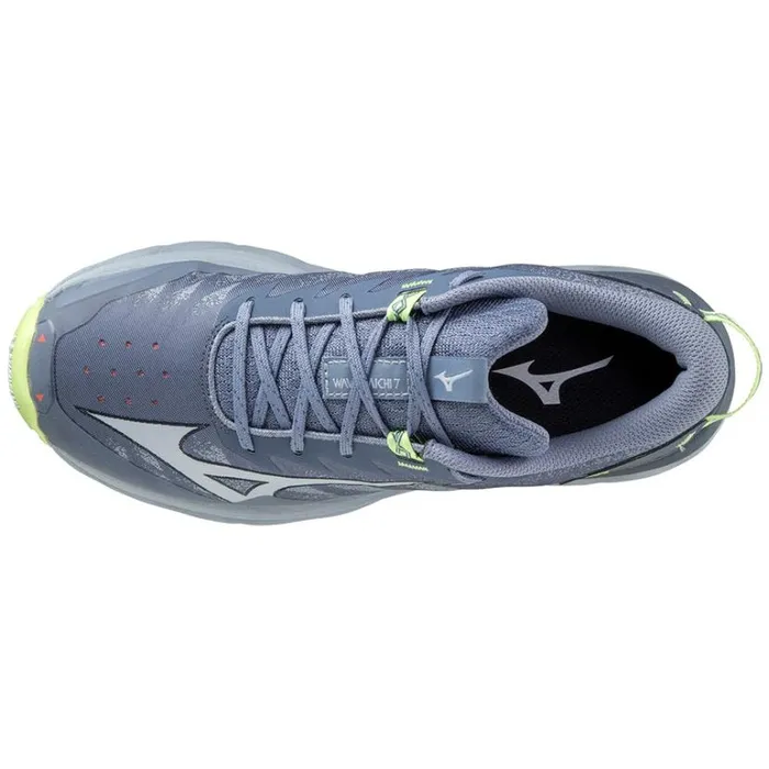 Mizuno WAVE DAICHI 7 Vindigosubduedbneolime Women Trail Running Mizuno WAVE DAICHI 7 Vindigosubduedbneolime Women Trail Running