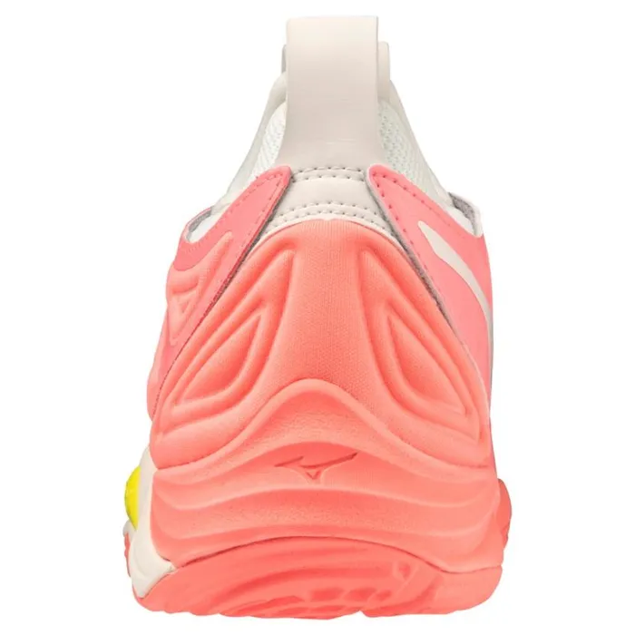 Mizuno WAVE MOMENTUM 3 Ccoralblackbolt2neon Women Volleyball Mizuno WAVE MOMENTUM 3 Ccoralblackbolt2neon Women Volleyball