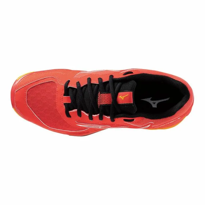 Mizuno WAVE PHANTOM 3 Radiant Redwhitecarrot Curl Women Handball Mizuno WAVE PHANTOM 3 Radiant Redwhitecarrot Curl Women Handball