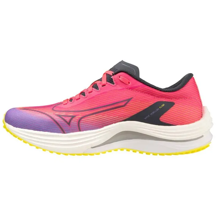 Mizuno WAVE REBELLION FLASH Hvpinkoblueppunch Women Running