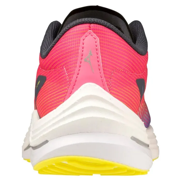 Mizuno WAVE REBELLION FLASH Hvpinkoblueppunch Women Running Mizuno WAVE REBELLION FLASH Hvpinkoblueppunch Women Running