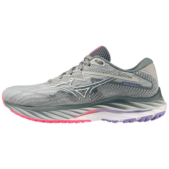 Mizuno WAVE RIDER 27 Pbluewhitehvpink Women Running
