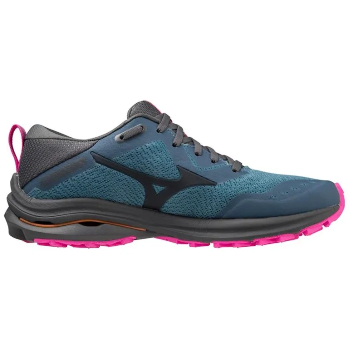 Mizuno Wave Rider TT Provincial Blueiron Gate807 C Women Trail Running Mizuno Wave Rider TT Provincial Blueiron Gate807 C Women Trail Running