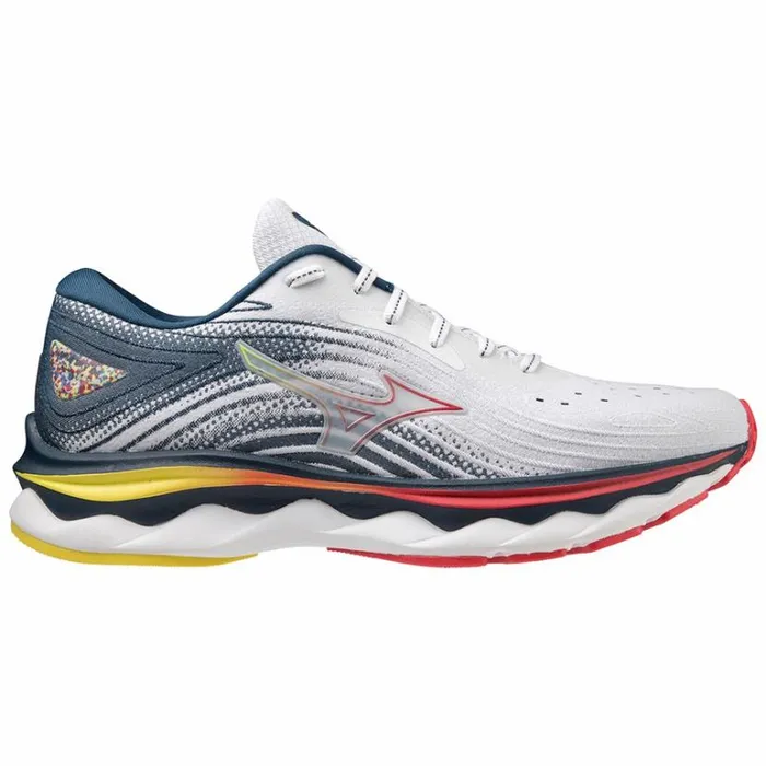 Mizuno Wave Sky 6 Whitehibiscusbuttercup Women Running Mizuno Wave Sky 6 Whitehibiscusbuttercup Women Running