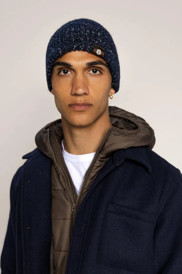 MOS MOSH Accessories Men MMGLaporte Nep Knit Hat