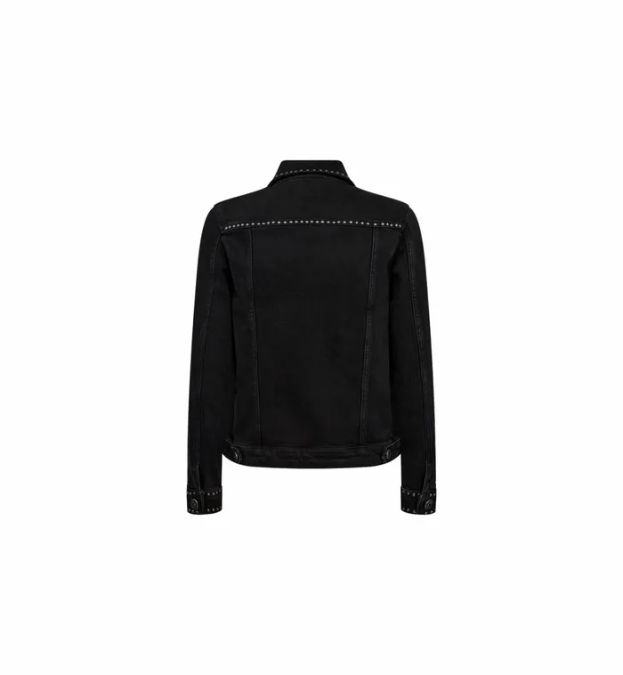 MOS MOSH Jackets and Coats Women MMMarly Denim Jacket Black MOS MOSH Jackets and Coats Women MMMarly Denim Jacket Black