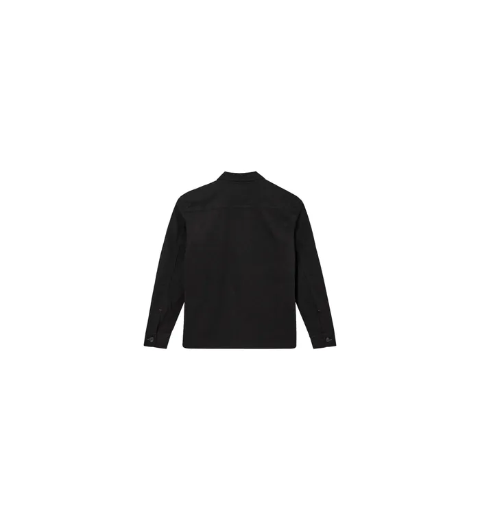 MOS MOSH Overshirts Men MMGMatteo Brush Overshirt Black MOS MOSH Overshirts Men MMGMatteo Brush Overshirt Black