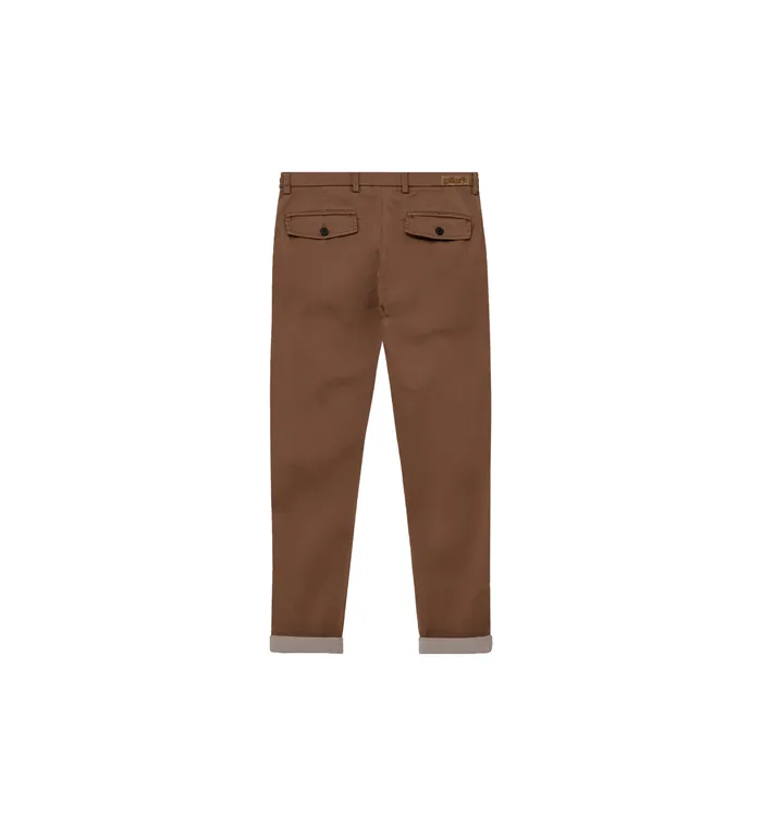 MOS MOSH Pants Men MMGHunt Soft String Chino Pant Brown Latte MOS MOSH Pants Men MMGHunt Soft String Chino Pant Brown Latte