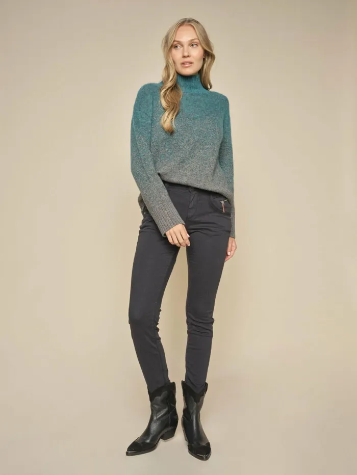 MOS MOSH Pants Women MMNelly Baucis Pant Salute Navy