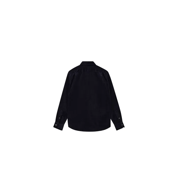 MOS MOSH Shirts Men MMGAlden Corduroy Shirt Navy MOS MOSH Shirts Men MMGAlden Corduroy Shirt Navy