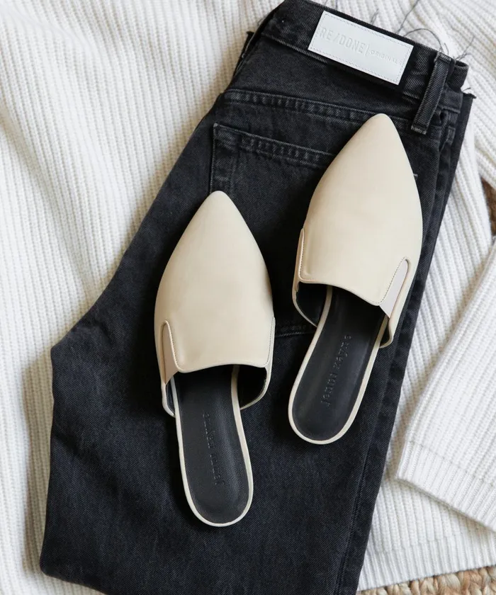 Mules Women Jenni Kayne Oiled Leather Mule Natural