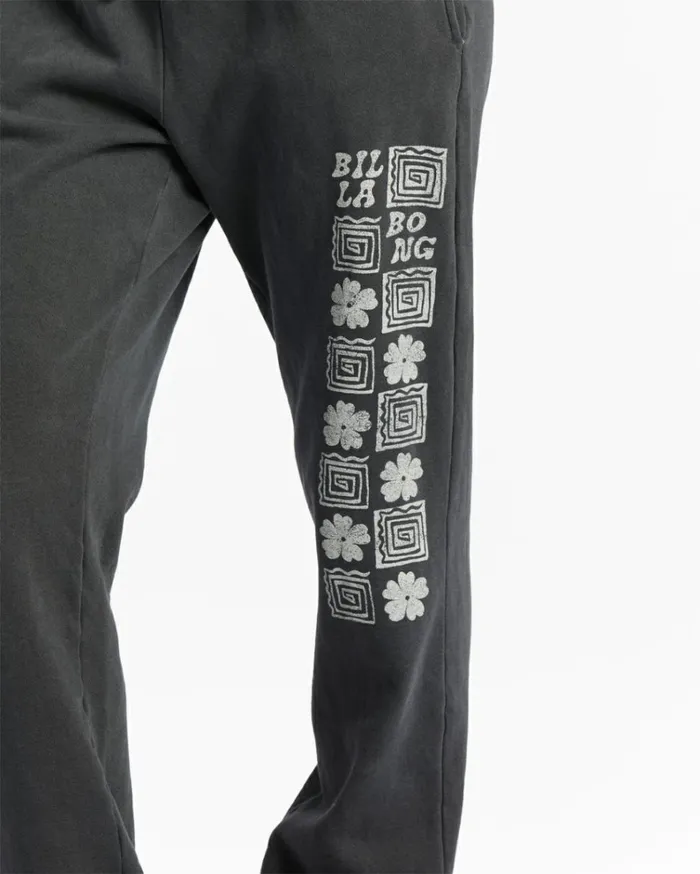 Mystic Surf Joggers Black Pebble Women Billabong Matching Sets