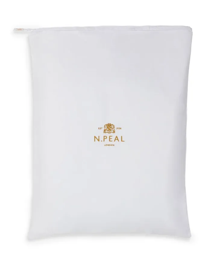 NPeal Cashmere Care WomenMen Large Storage Bag White
