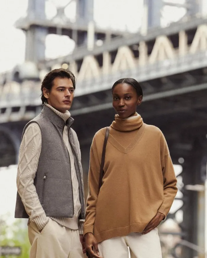 NPeal Gilets and Waistcoats Men Belgravia Cashmere Gilet Grey