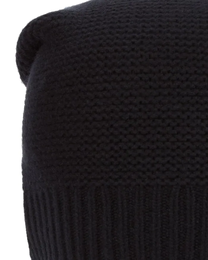 NPeal Hats WomenMen Unisex Beanie Cashmere Hat Black