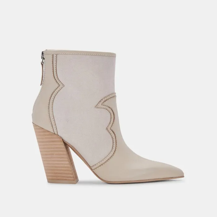 Noraya Booties Sand Nubuck Women Dolce Vita Boots and Booties
