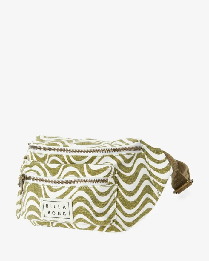 On My Bum Waist Pack Green Eyes Women Billabong Backpacks