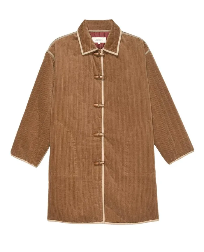Outerwear Women039s The Great The Parks Coat Basswood