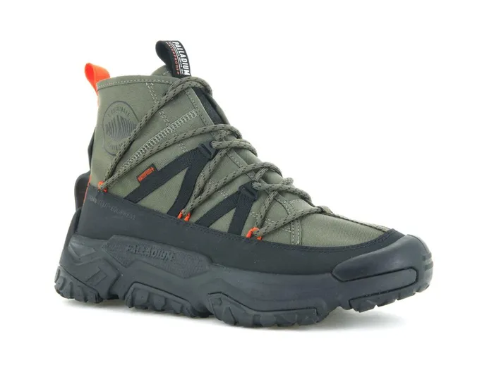 Palladium OffGrid Cross Wp Olive Night Women Boots