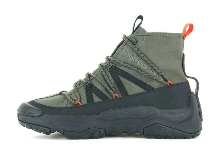 Palladium OffGrid Cross Wp Olive Night Women Boots