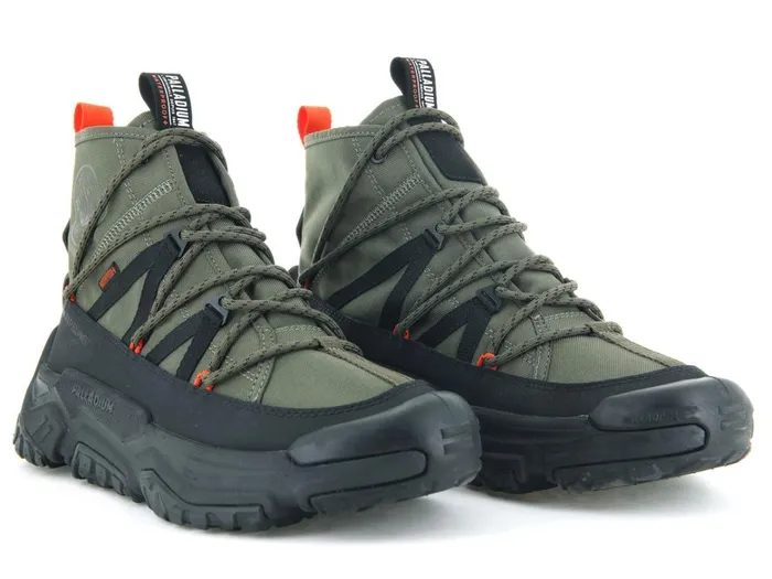 Palladium OffGrid Cross Wp Olive Night Women Boots