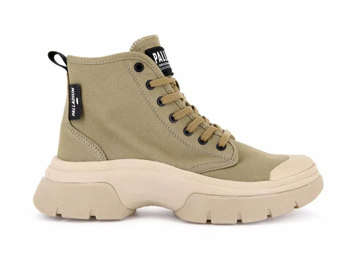Palladium Pallawave Olive Women Boots