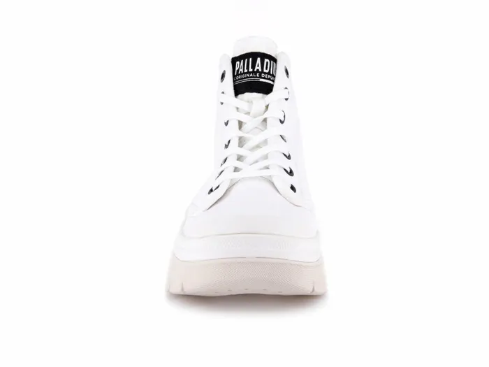 Palladium Pallawave Star White Women Boots