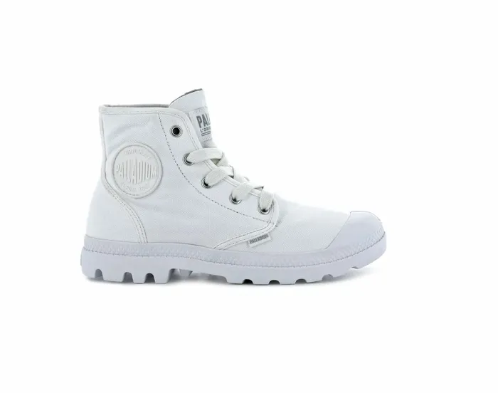 Palladium Pampa Hi Star White Women Boots