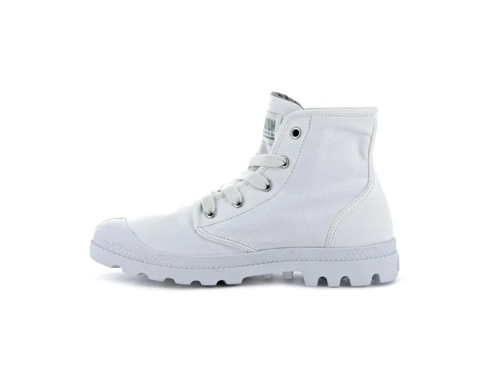 Palladium Pampa Hi Star White Women Boots