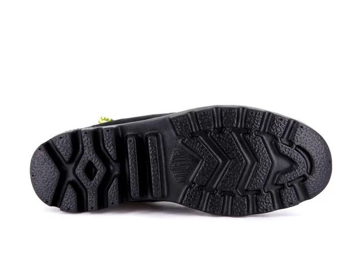 Palladium Pampa Lite Lace It Blackwild Lime Women Boots