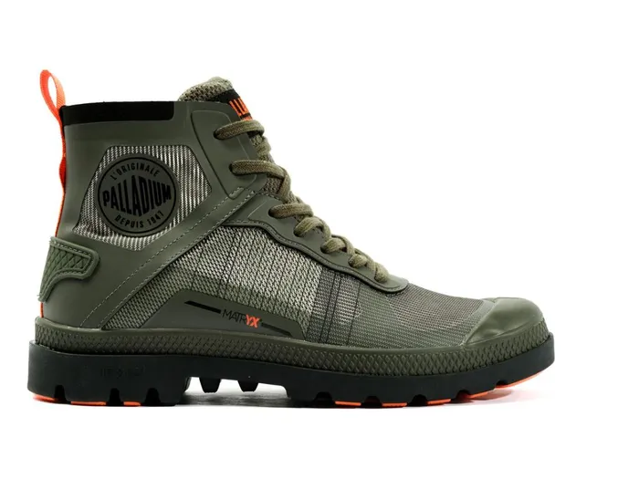 Palladium Pampa Lite Matryx Olive Night Women Boots