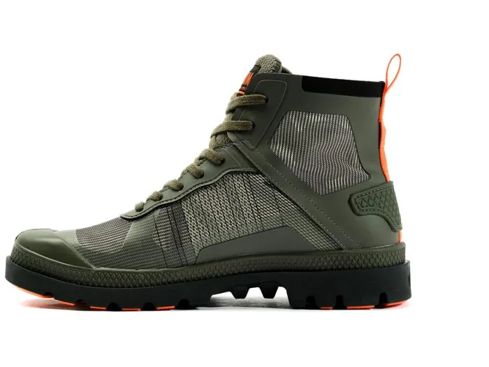 Palladium Pampa Lite Matryx Olive Night Women Boots