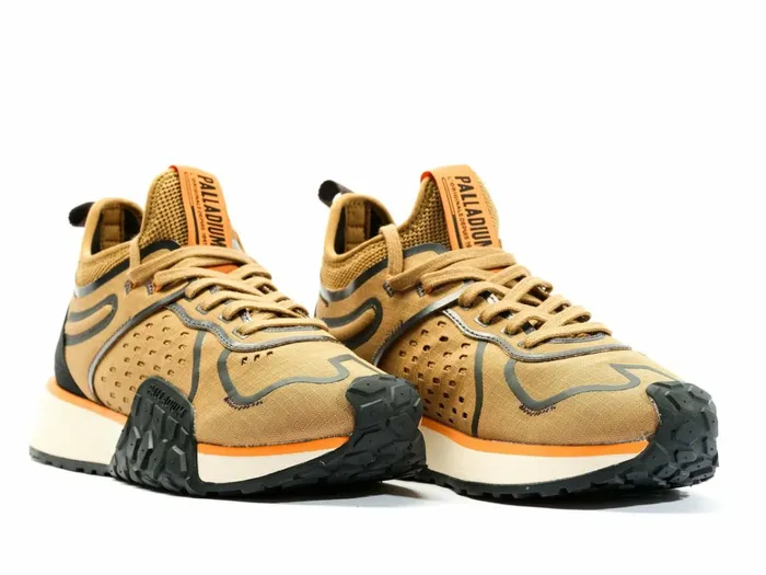Palladium Troop Runner Flex Olive Kids Sneakers