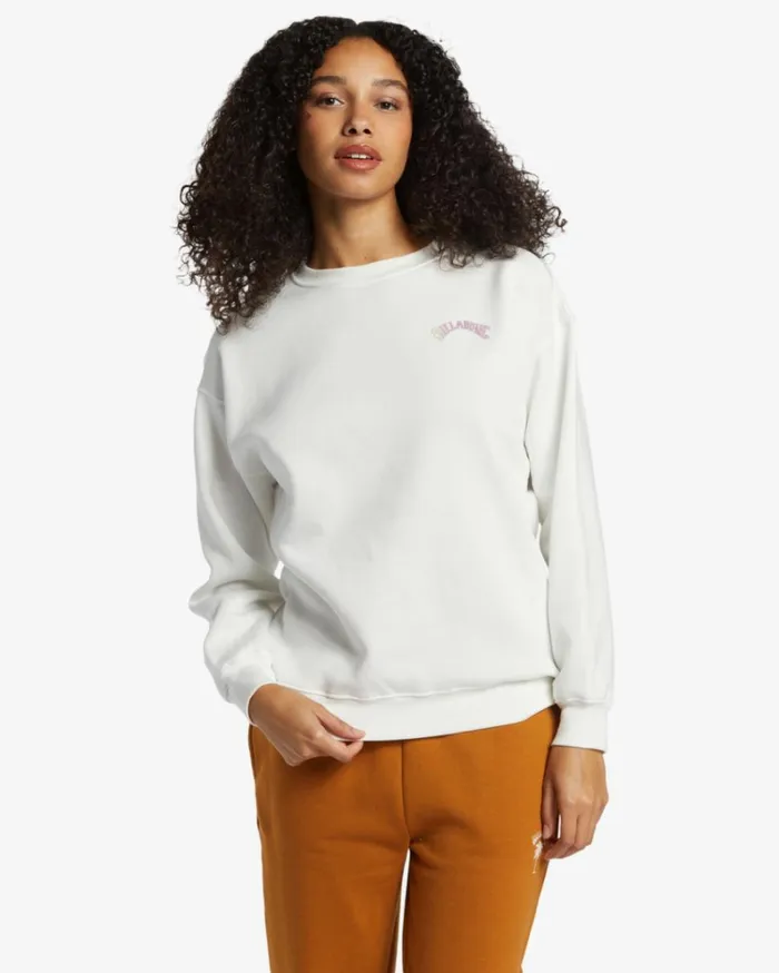 Paradise Feels Sweatshirt Salt Crystal Women Billabong Sweatshirts and Fleece