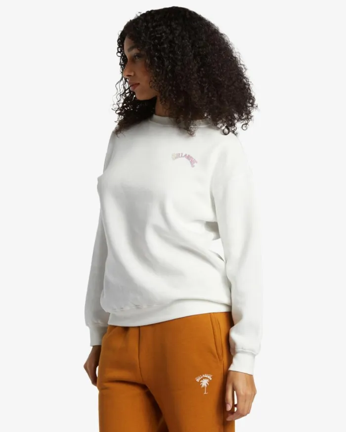 Paradise Feels Sweatshirt Salt Crystal Women Billabong Sweatshirts and Fleece