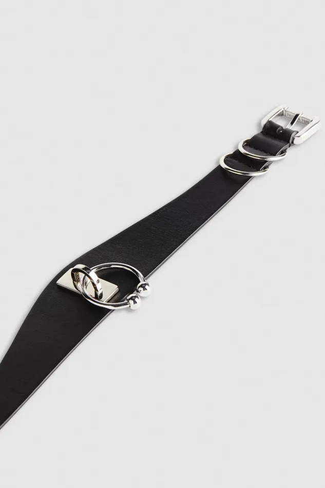 Patrizia Pepe Chocker With Piercing Black Nero Accessories