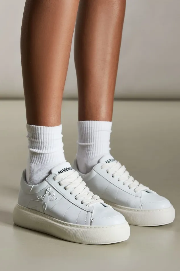 Patrizia Pepe White Pepe Fly Sneakers Total White Footwear