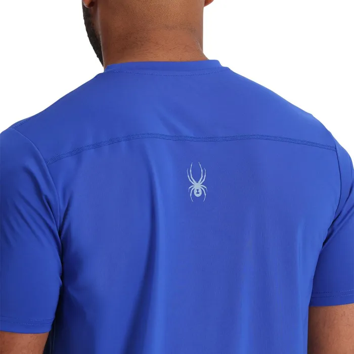 Performance Mens Spyder Arc Short Sleeve Tech Tee 8211 Electric Blue