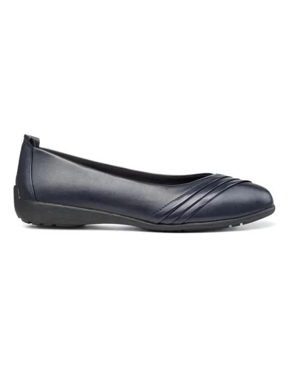 Phoenix Shoes Navy Women Hotter Ballet Pumps