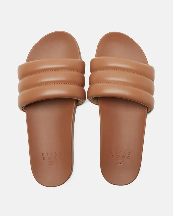 Playa Vista Slide Sandals Toffee Women Billabong Shoes