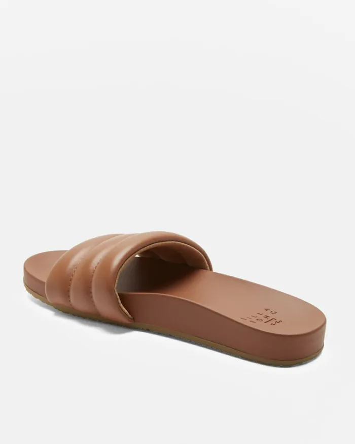 Playa Vista Slide Sandals Toffee Women Billabong Shoes