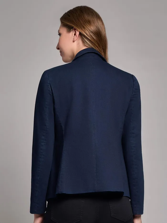 Plus Denim Faux DoubleBreasted Jacket Women Jones New York Plus Denim Plus Denim Faux DoubleBreasted Jacket Women Jones New York Plus Denim
