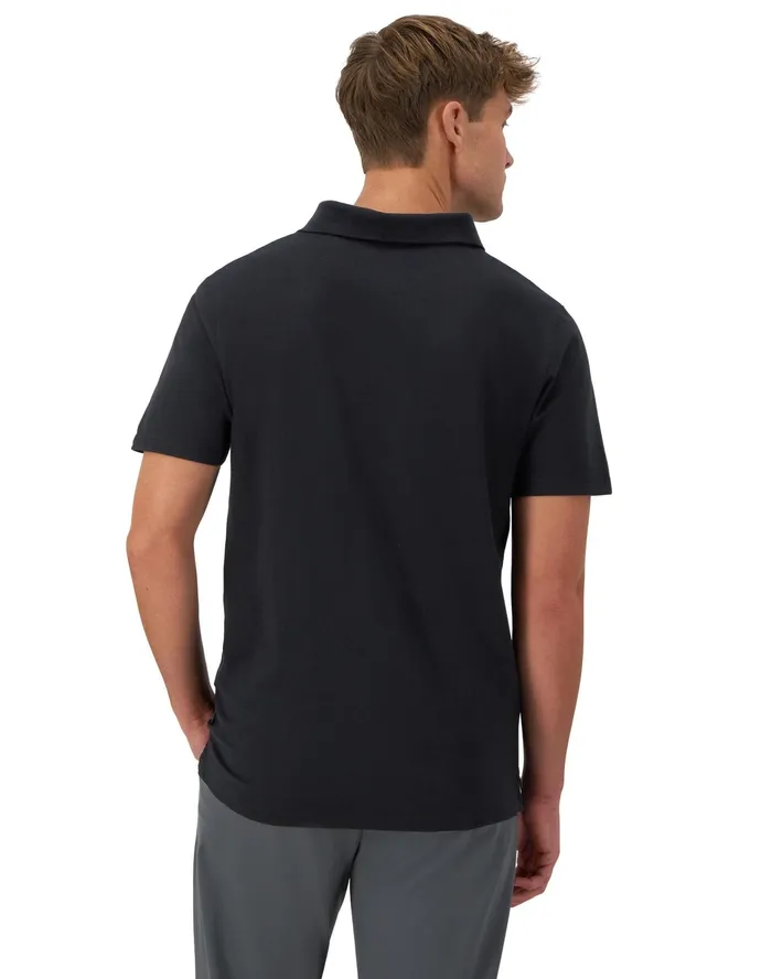Polo TShirt Moisture Wicking Black Men Champion TShirts and Tops