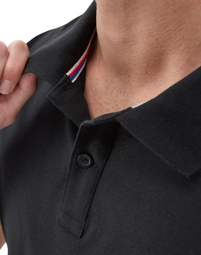 Polo TShirt Moisture Wicking Black Men Champion TShirts and Tops